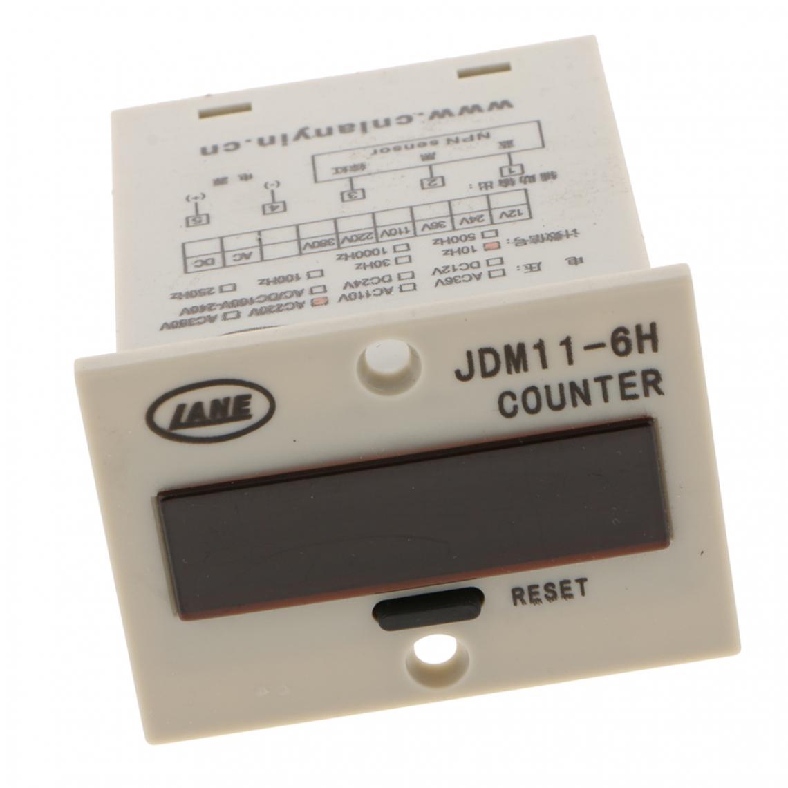 marque generique - JDM11-6H Affichage à LED de capteur électronique à compteur AC220V - Ampli