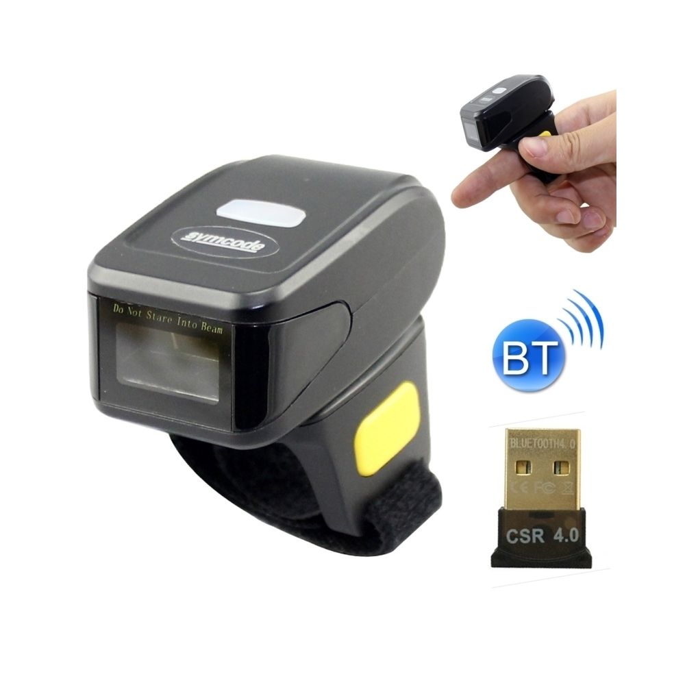 Wewoo - Scanner portable MJ-R30 1D Wearable Ring Mini Lecteur de codes-barres Bluetooth - Scanner