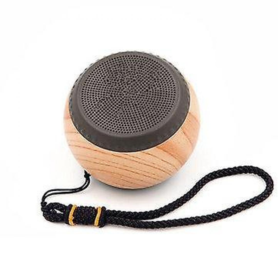 Universal - Universal Mini Wooden Wireless bluetooth Portable Outdooors Hands Free Speaker - Enceintes Hifi