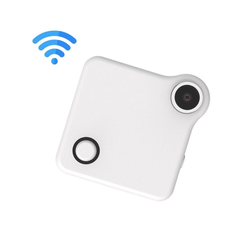 Wewoo - Caméra sport blanc P2P HD 720P Wearable IP WiFi avec clip magnétique, support de l'enregistreur vocal / détection de mouvement / WiFi télécommande - Caméras Sportives