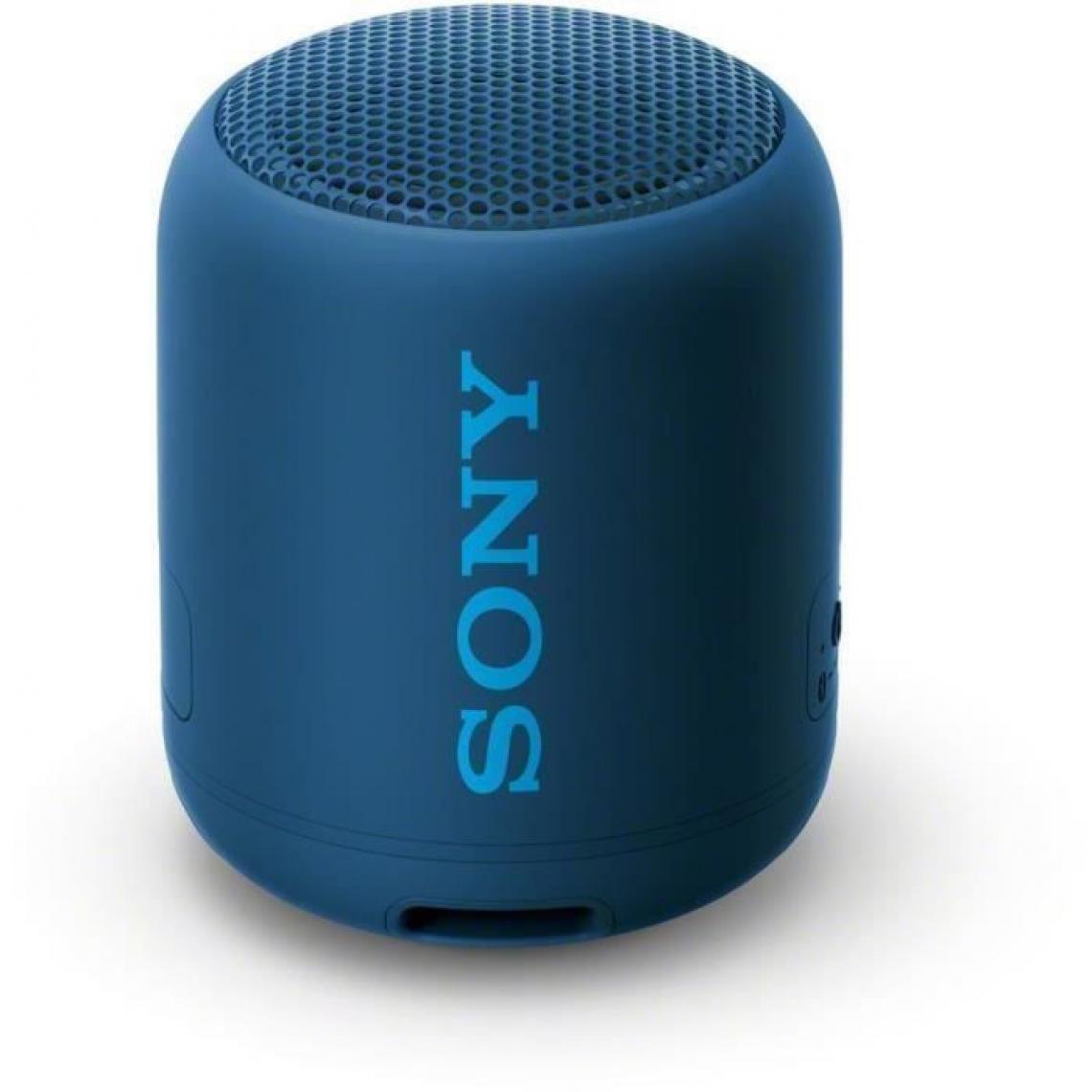 Sony - Enceinte portable Bluetooth - SRSXB12L.CE7 - Bleu - Enceintes Hifi