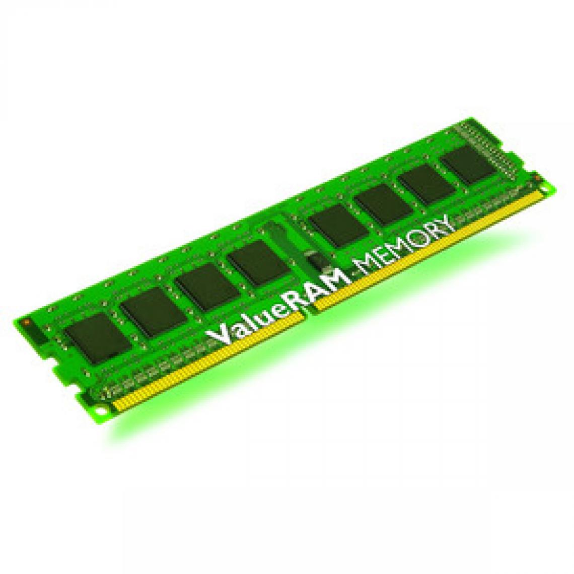 Kingston - VALUERAM 8 GO DDR3 1600 MHZ CL11 (HAUTEUR 30 MM) - RAM PC Fixe
