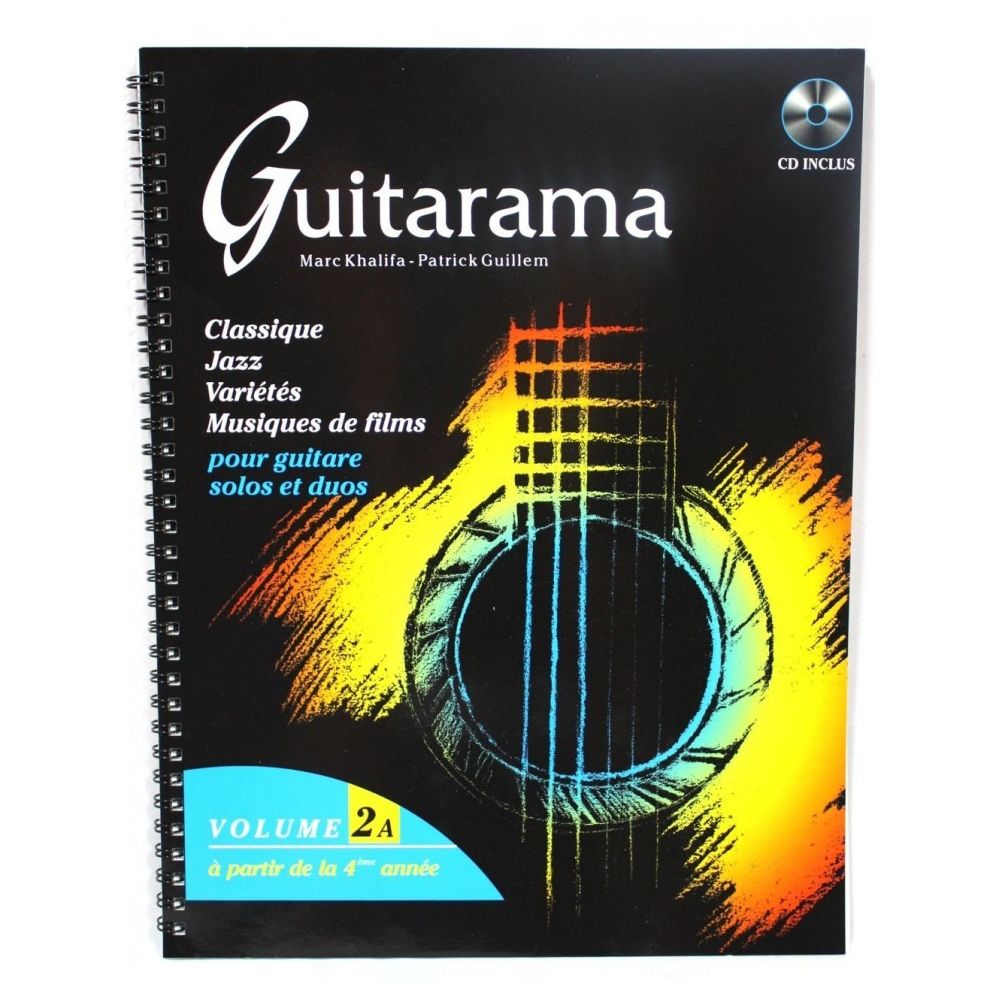 Hit Diffusion - Guitarama Volume 2A - P. Guillem (+ CD) - Méthodes pédagogiques