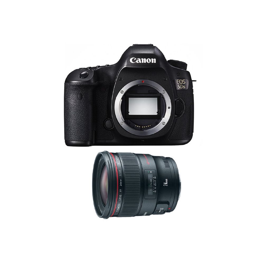 Canon - CANON EOS 5DS + EF 24mm F1.4L II USM - Reflex Grand Public