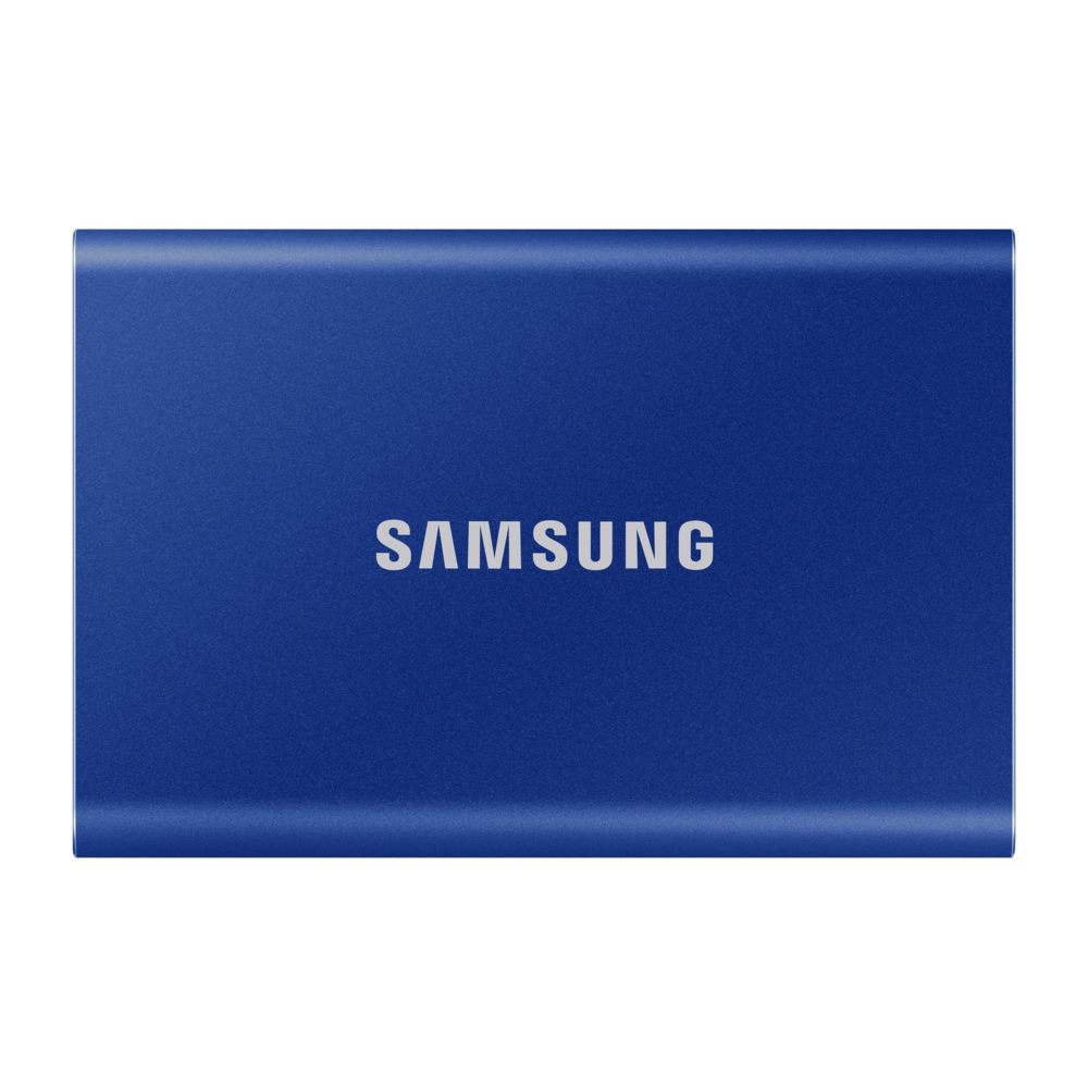 Samsung - T7 Bleu indigo - 2 To - USB 3.2 Gen 2 - SSD Externe