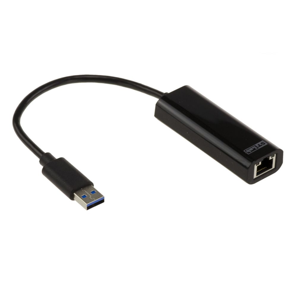 Kalea-Informatique - Cordon adaptateur USB 3.1 Type A vers 2.5G Ethernet Chipset REALTEK - Alimentation modulaire