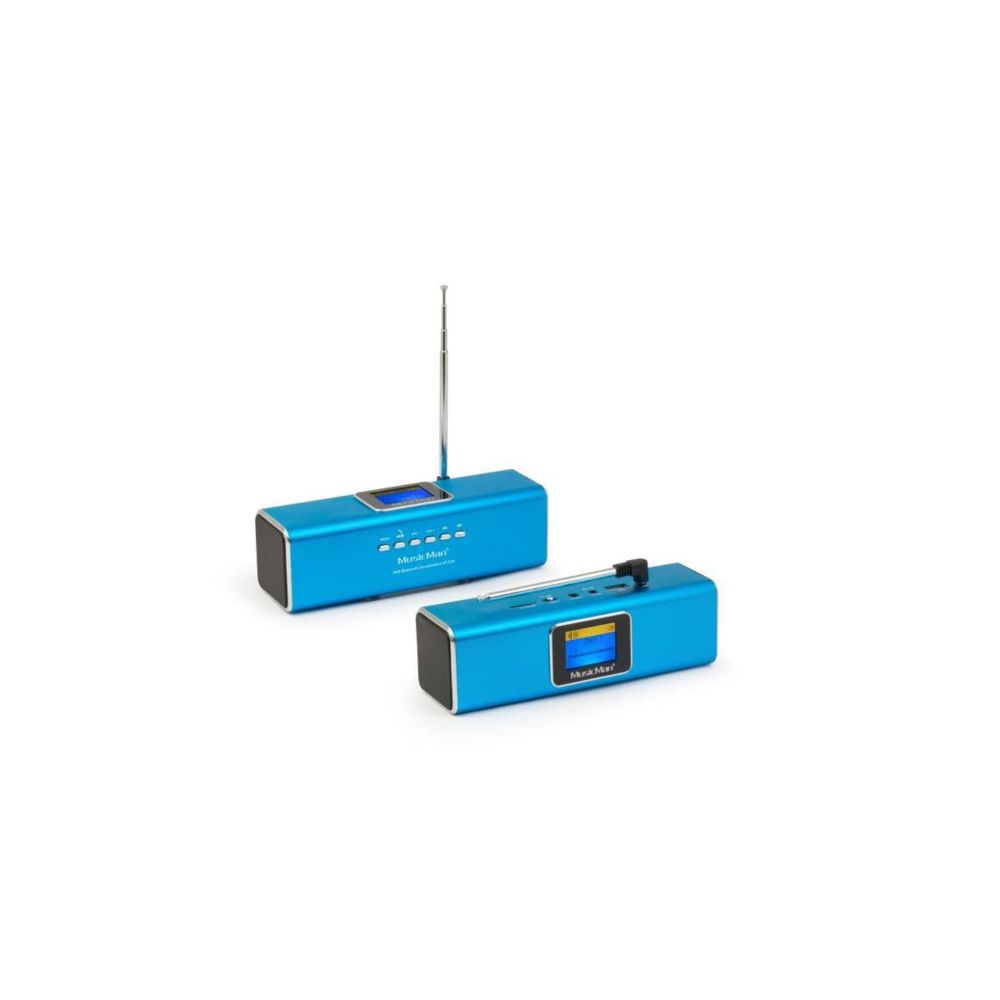 Sans Marque - MUSICMAN BTX-29 Enceinte portable Bluetooth / DAB Stereo - Bleu - Enceintes Hifi
