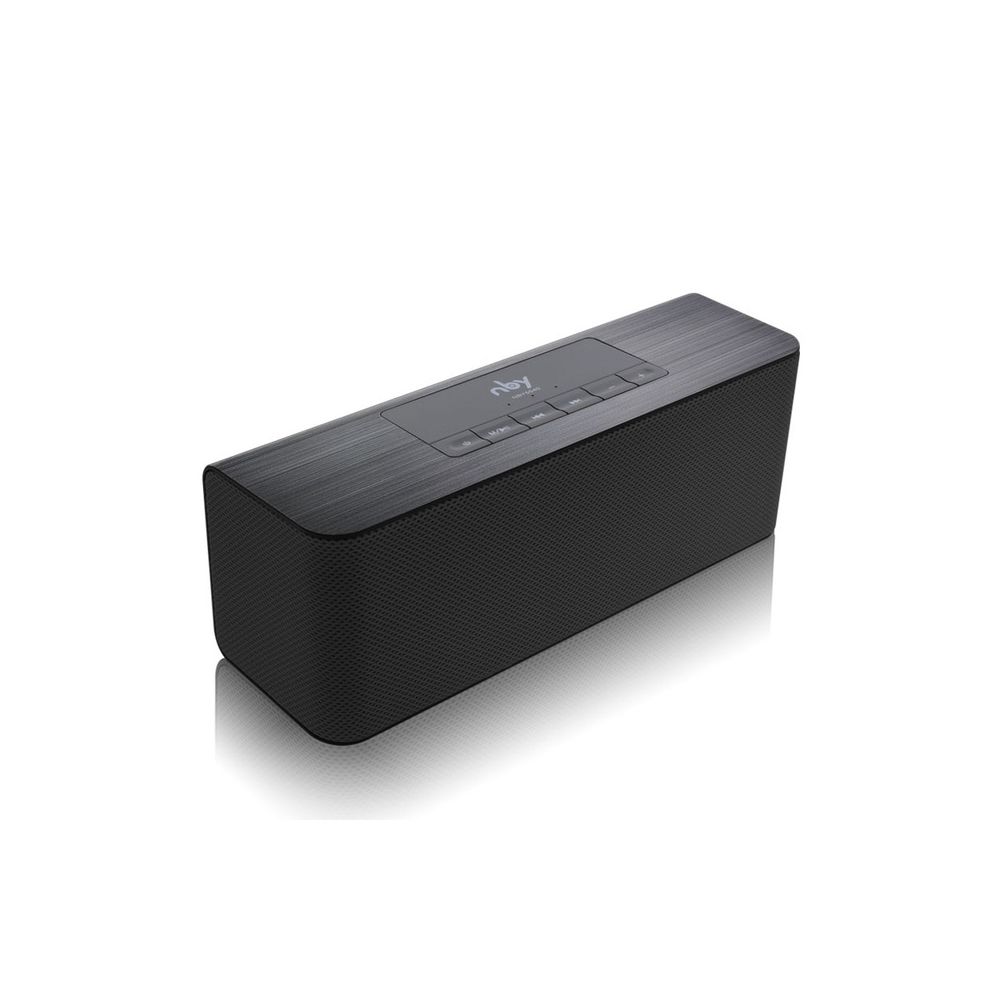 Wewoo - Enceinte Bluetooth Haut-parleur sans fil portable haute définition avec double carte micro TF et lecteur MP3 (noir) - Enceintes Hifi
