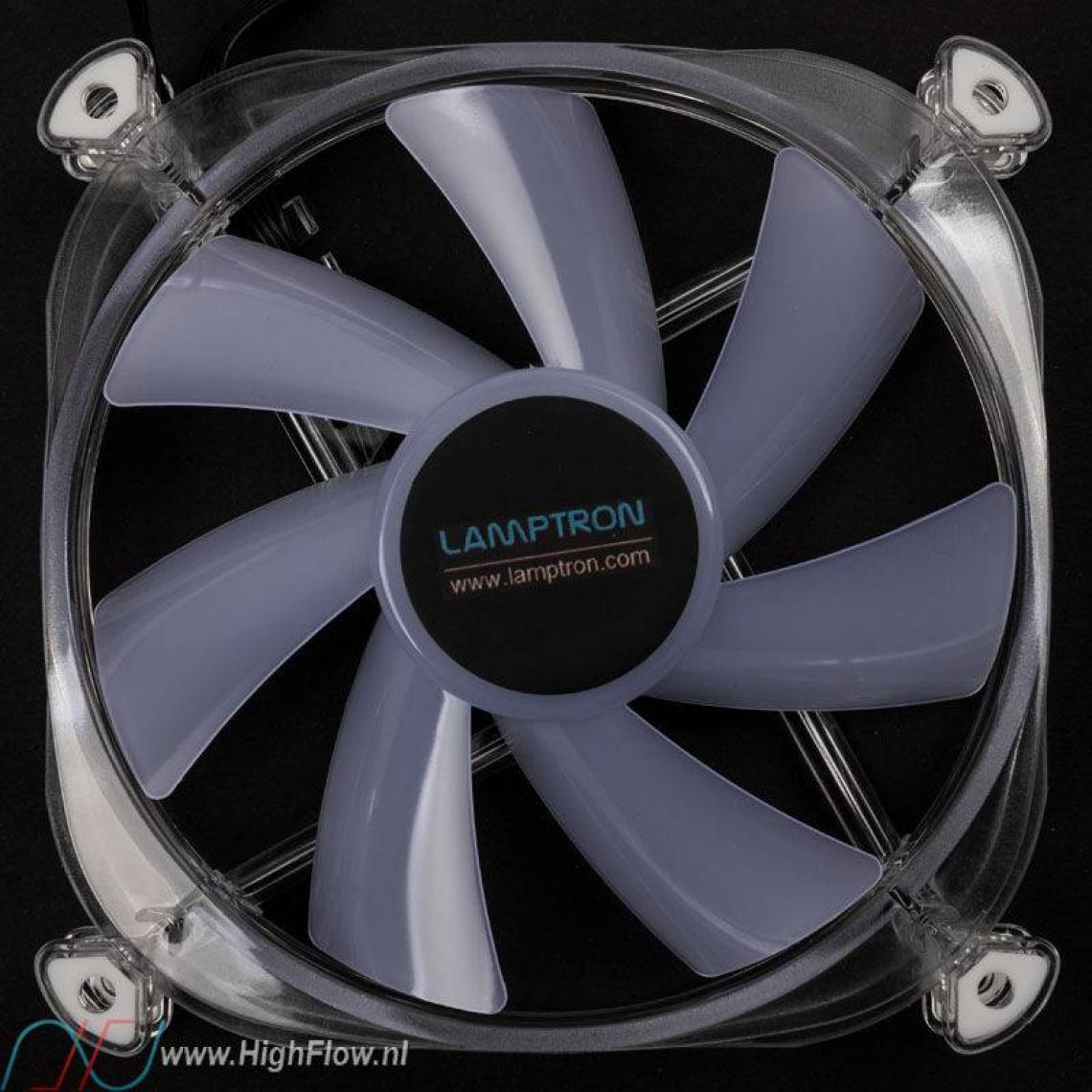 Lamptron - Icecloud+ ARGB 120 PWM Ventilateur - transparent - Ventilateur Pour Boîtier