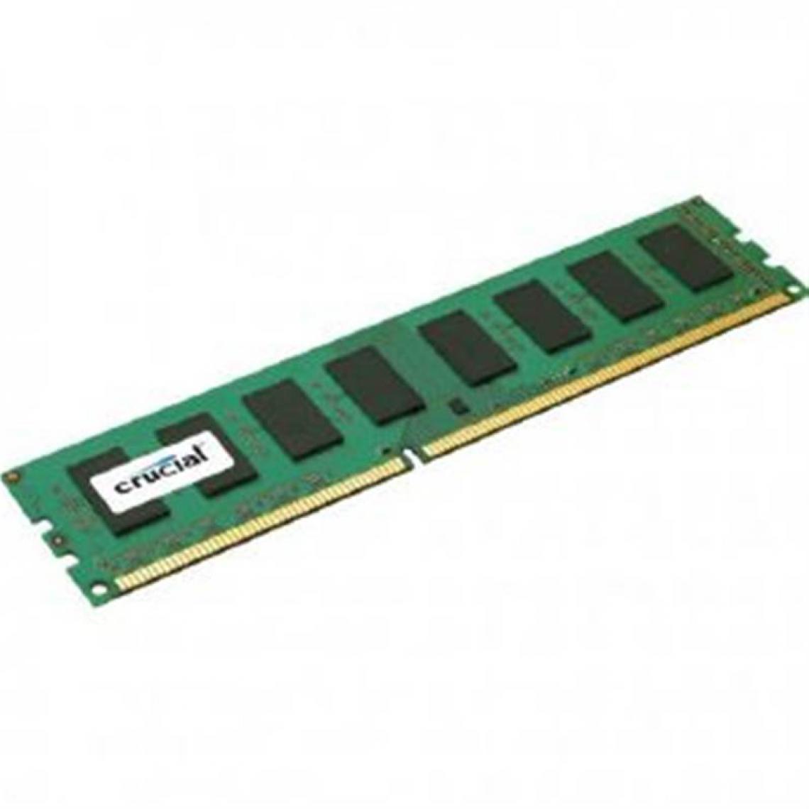 Crucial - CRUCIAL - Memoire DDR3 8 Go 1600 MHz - PC3-12800 ( CT102464BA160B ) - RAM PC Fixe