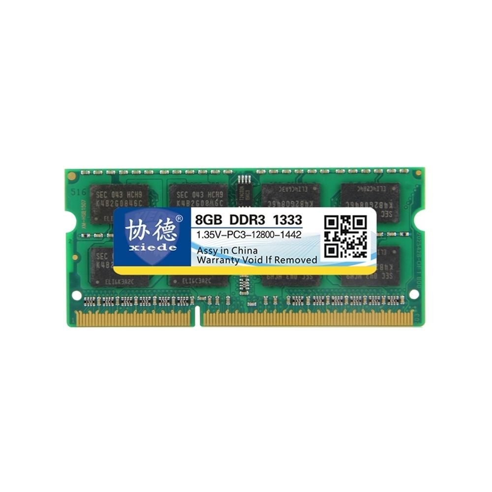 Wewoo - Mémoire vive RAM DDR3L 1333 MHz 8GB 1.35V Module de avec compatibilité totale - RAM PC Fixe