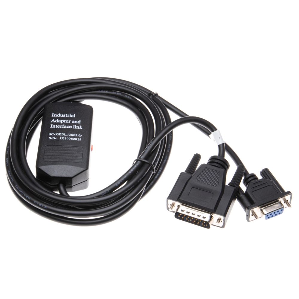 Vhbw - vhbw Câble de l'adaptateur série RS-232 pour les PCs et périphérique Siemens Simatic S5 CPU 942, 943, 943B 300cm noir - Accessoires alimentation
