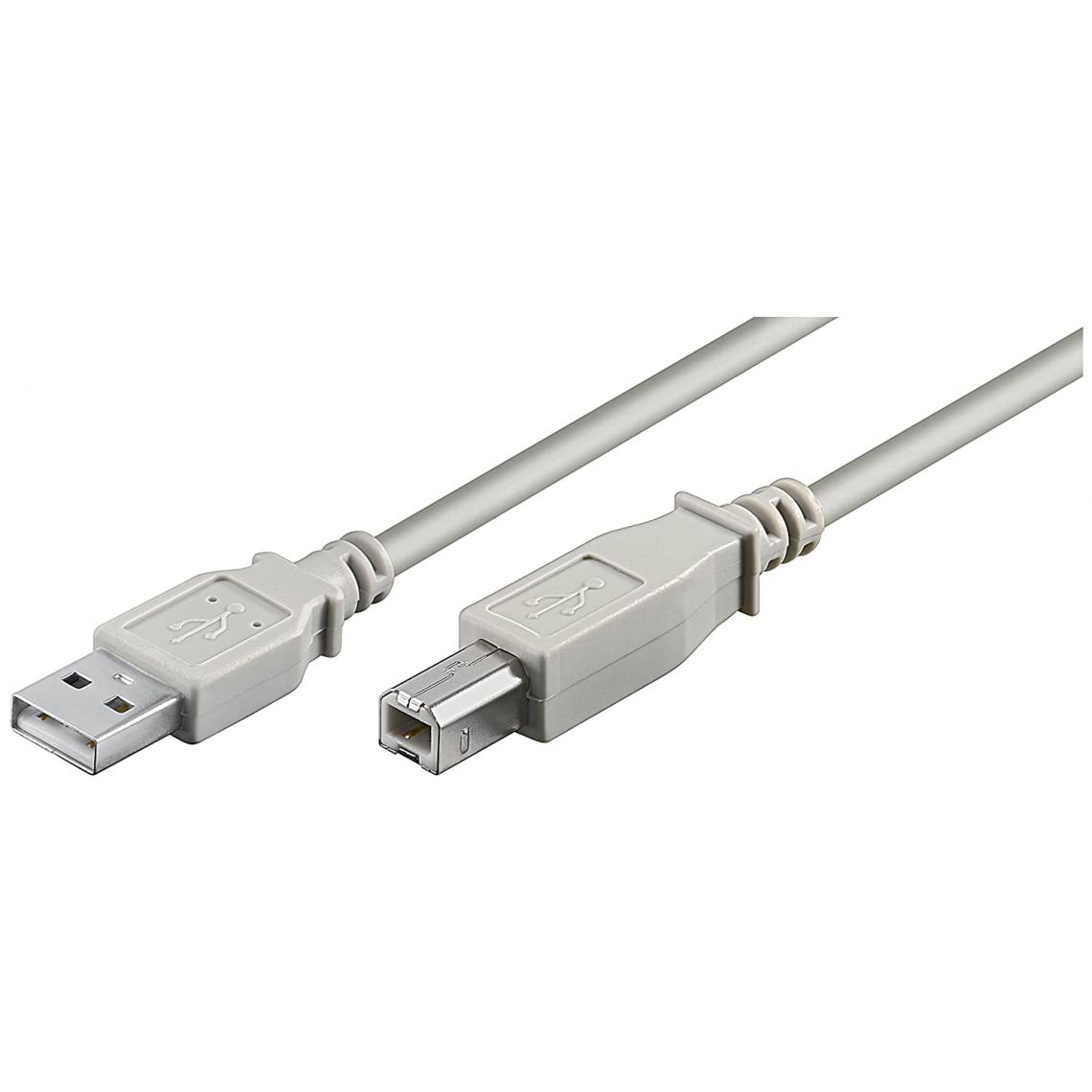 Ineck - INECK - Cable USB A vers B 5 m - Cable Imprimante USB A-B - M/M - - Câble antenne