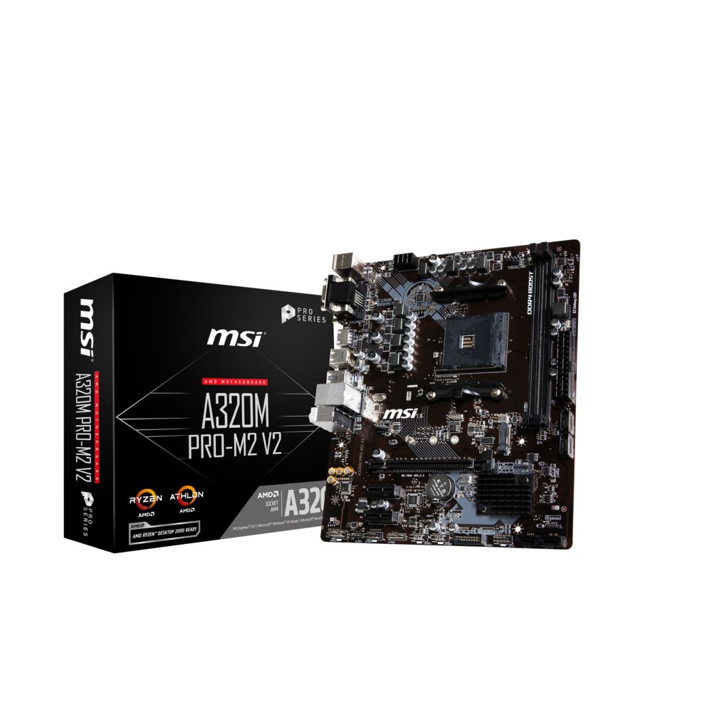 Msi - AMD A320 PRO-M2 V2 - Micro-ATX - Carte mère AMD