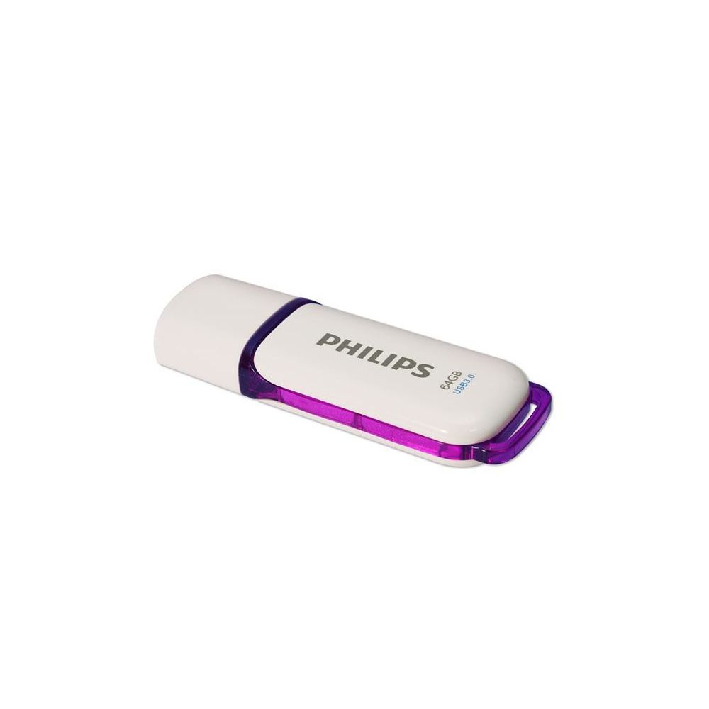Philips - Clé USB 64 Go - FM64FD75B - Blanc - Clés USB