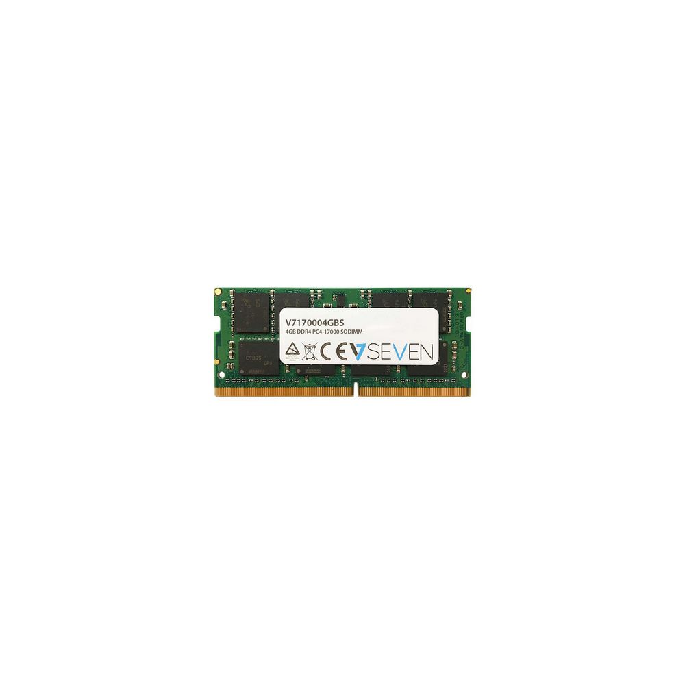 V7 - V7 DDR4 4GB 2133MHz sodimm pc4-17000 1.2v (V7170004GBS) - RAM PC Fixe