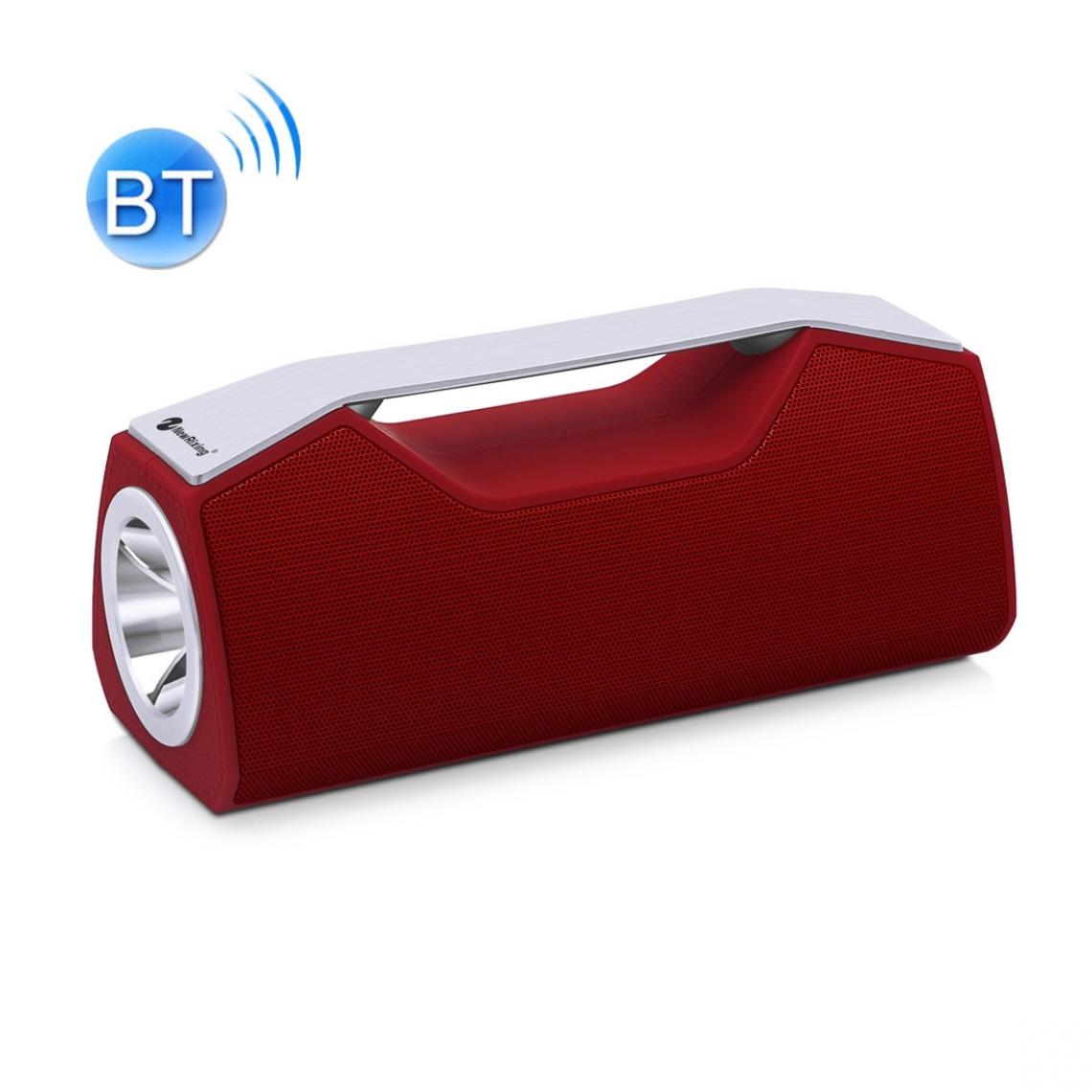 Wewoo - Enceinte Bluetooth NR-2028 Eclairage portatif Haut-parleur stéréo sans fil Prise en charge de la fonction TWS Rouge - Enceintes Hifi