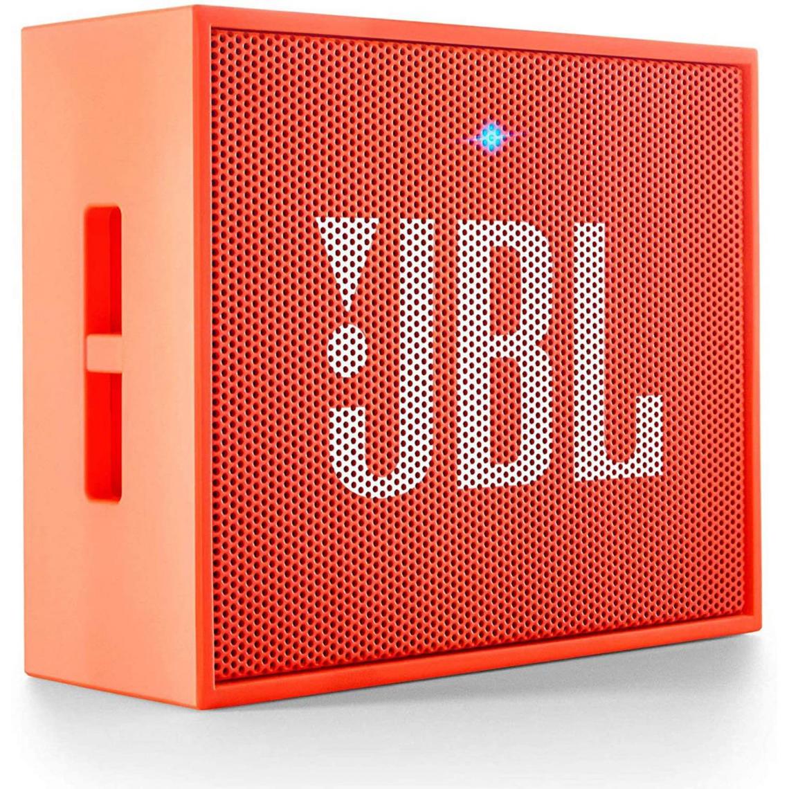 Chrono - JBL Go kabelloser Bluetooth-Lautsprecher (3,5-mm-AUX-Eingang, geeignet für Apple iOS- et Android-Smartphones, Tablets et MP6-Geräte)(Orange) - Enceintes Hifi