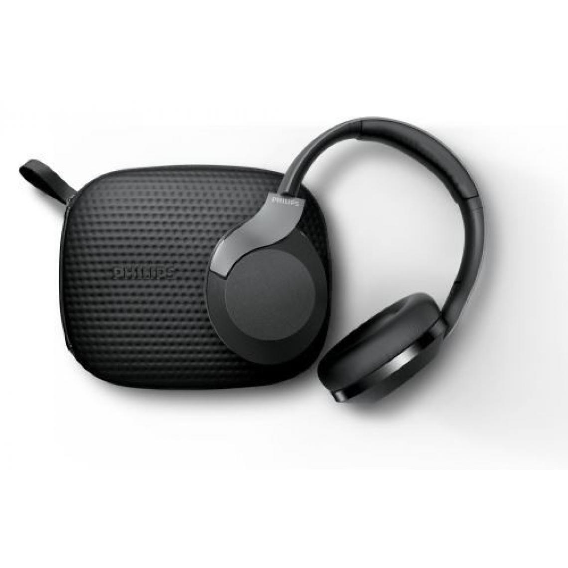 Philips - Casque Bluetooth à Réduction de bruit Philips PH805 Noir - Micro-Casque