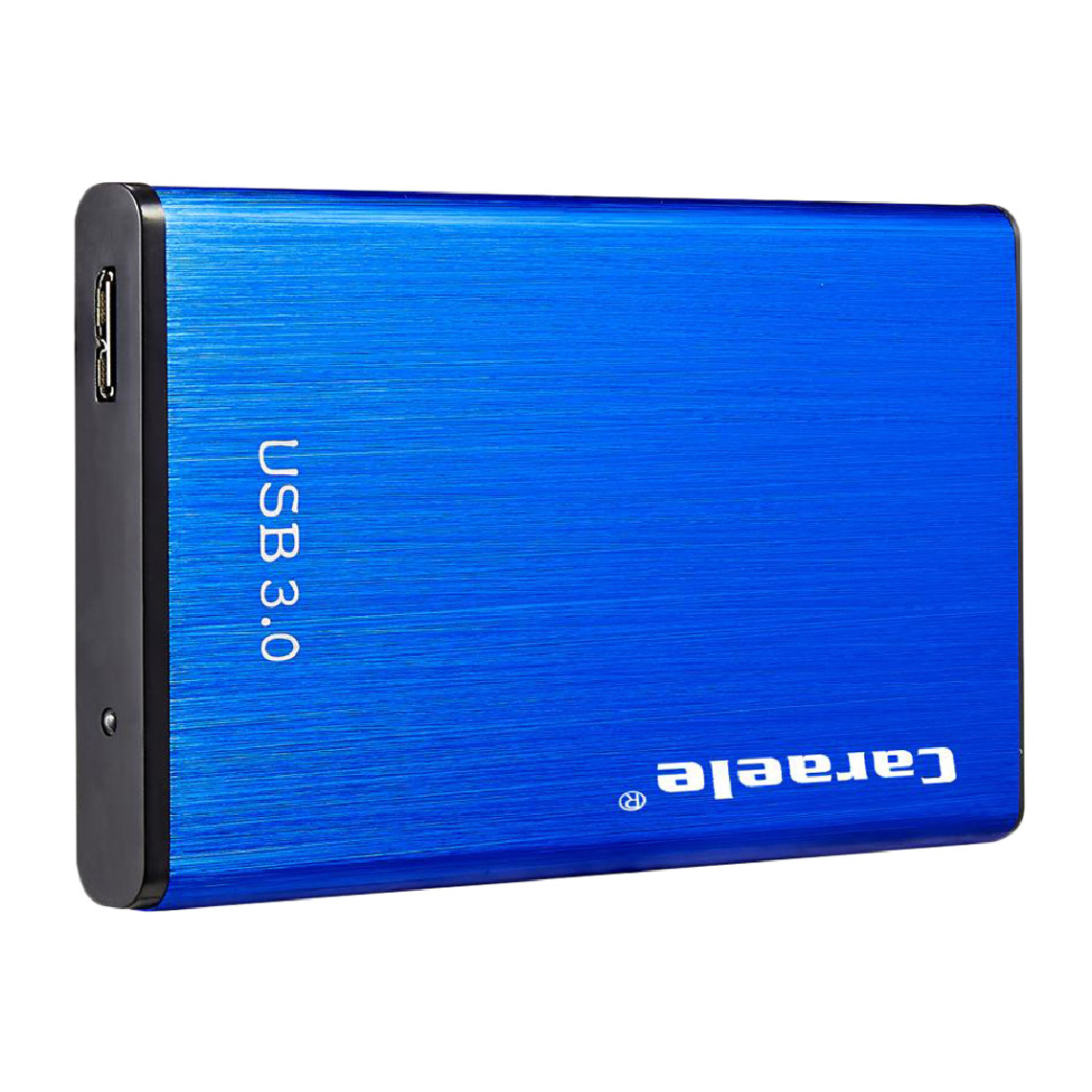 marque generique - Boîtier De Disque Dur Mobile USB3.0 Haute Vitesse Externe Bleu 1T - Disque Dur interne