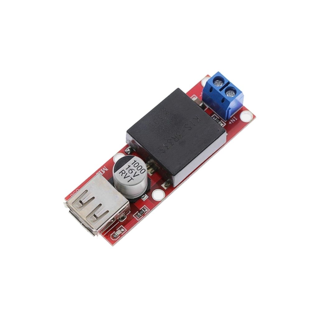 Wewoo - LDTR-WG0256 Module abaisseur de convertisseur de sortie USB DC 7V-24V à DC 5V 3A - Accessoires alimentation