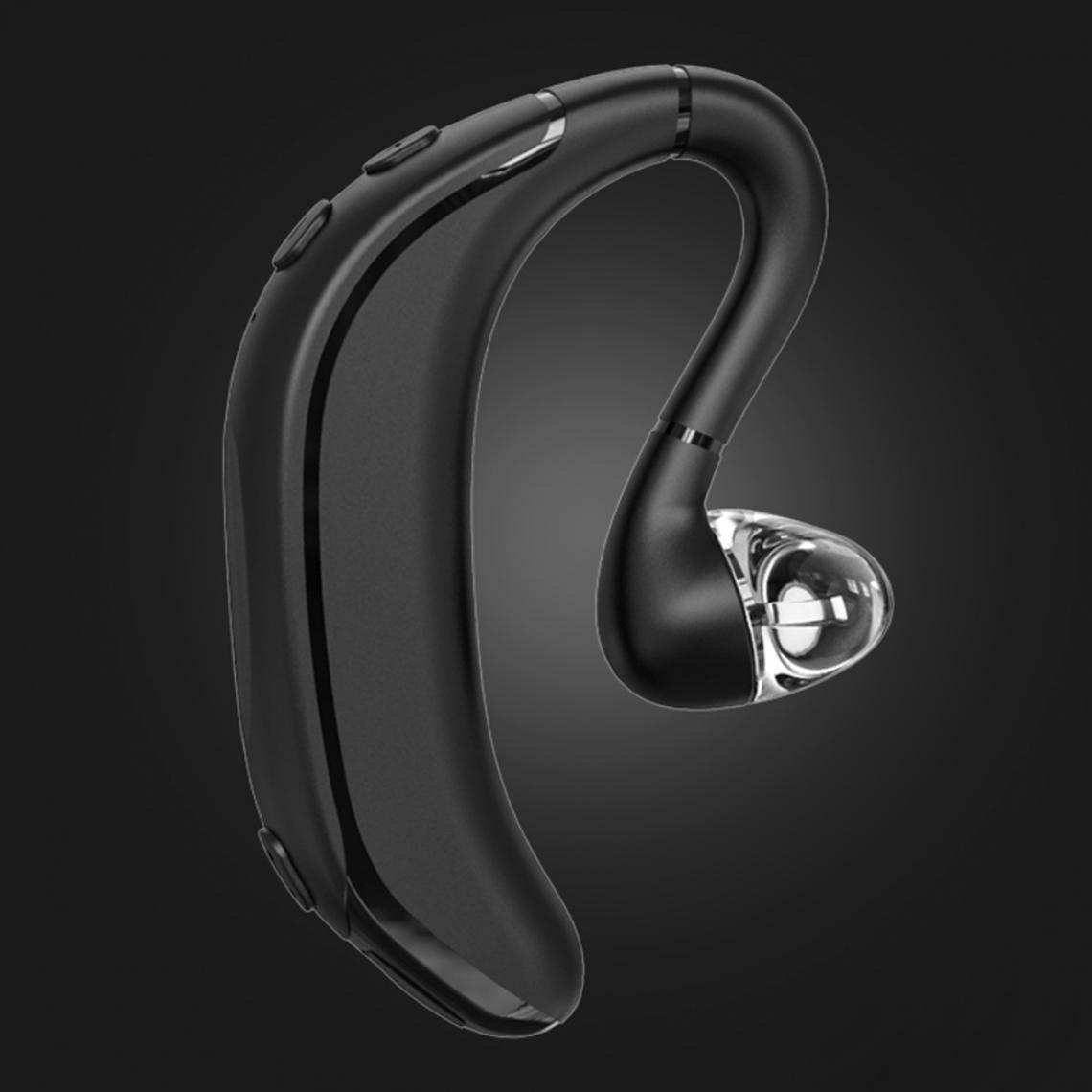 marque generique - Casque Bluetooth Casque Sans Fil De Style Professionnel Écouteur Bluetooth Gris - Accessoires casque