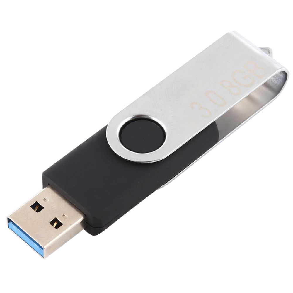 Wewoo - Clé USB Disque Flash USB 3.0 Twister de 8 Go USB noire - Clés USB