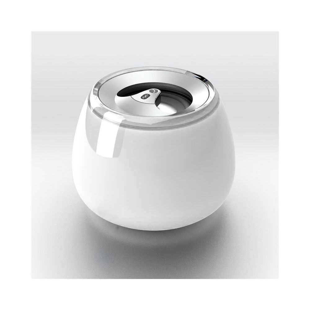 Favorever - Mini Haut-Parleur Bluetooth Design Pomme (Rose) - Enceinte PC