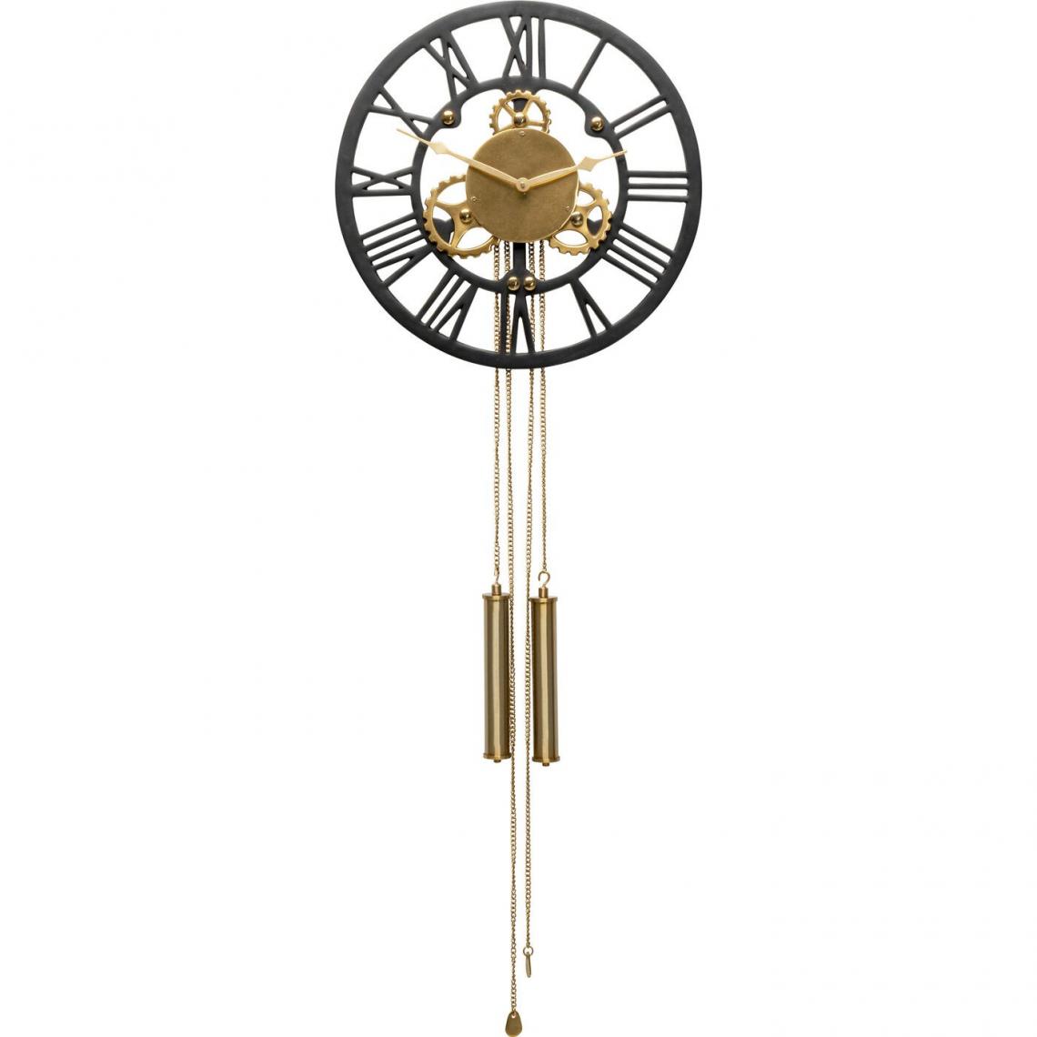 Karedesign - Horloge murale Clockwork 126x46cm Kare Design - Radio