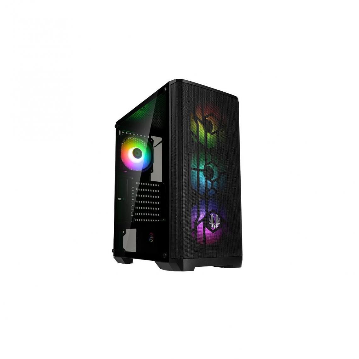 Bitfenix - Nova Mesh SE TG Black - Verre trempé - Boitier PC