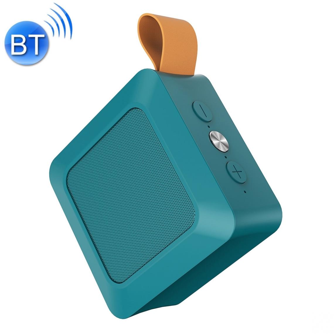 Wewoo - Enceinte Bluetooth Haut-parleur extérieur sans fil A12 avec microphoneprise en charge du téléphone répondeur mains libresradio FM et carte Micro SD vert - Enceintes Hifi