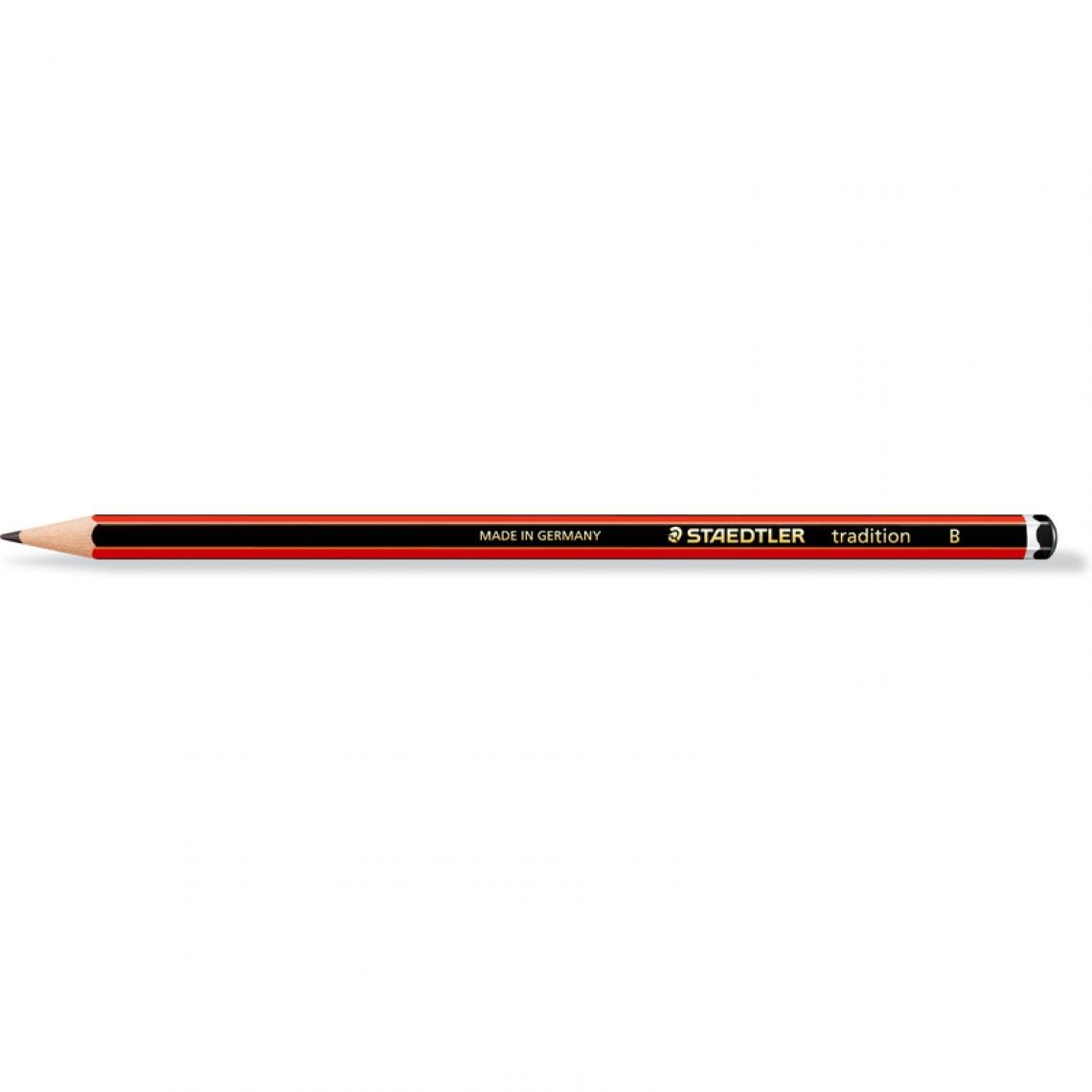 Staedtler - STAEDTLER Crayon tradition 110, degré dureté: B, hexagonal () - Outils et accessoires du peintre
