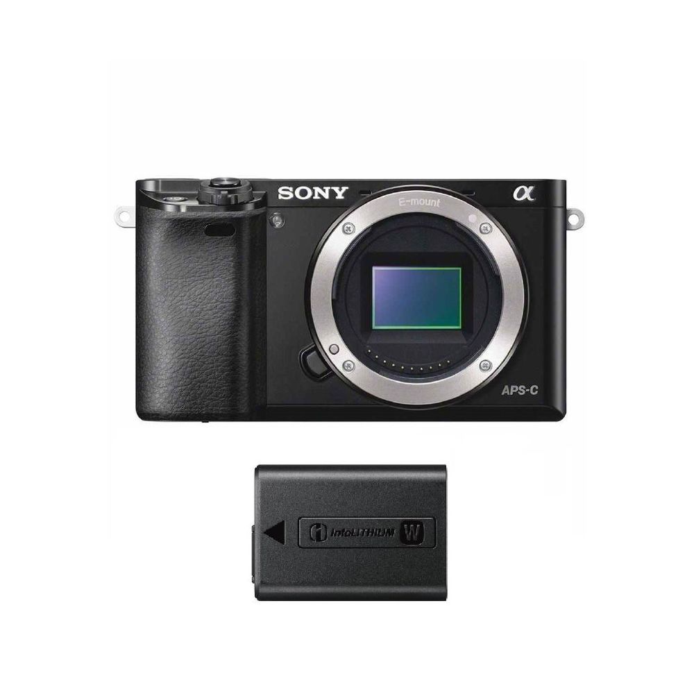 Sony - SONY A6000 Body Black + NP-FW50 Battery - Reflex Grand Public