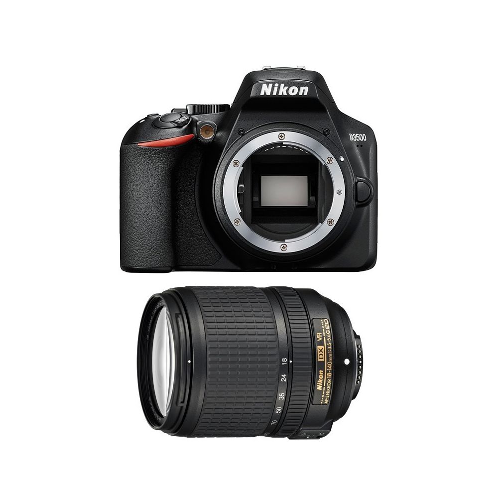 Nikon - PACK NIKON D3500 + 18-140 VR - Reflex Grand Public