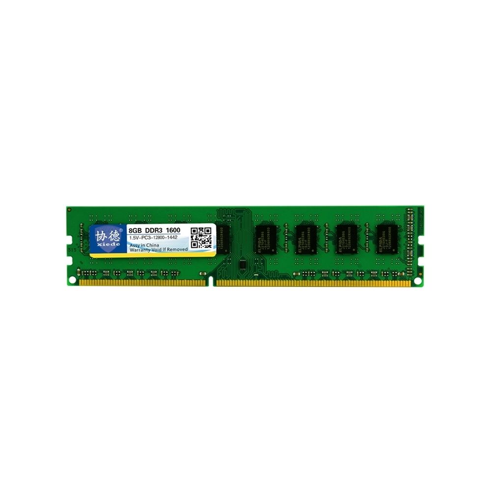 Wewoo - Mémoire vive RAM DDR3 1600 MHz 8 Go Module général de spéciale AMD pour PC bureau - RAM PC Fixe