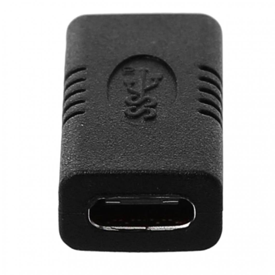 marque generique - Adaptateur USB 3.1 De Type C Femelle à Femelle, Connecteur De Conversion - Hub