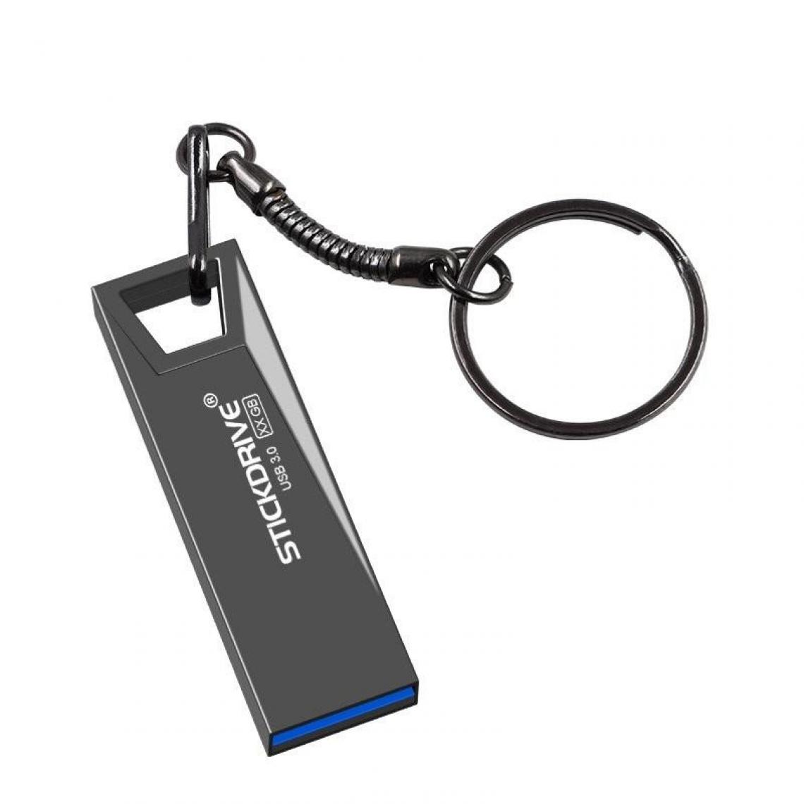 Wewoo - Clé USB STICKDRIVE 32 Go USB 3.0 haute vitesse Mini disque U en métal noir - Clés USB