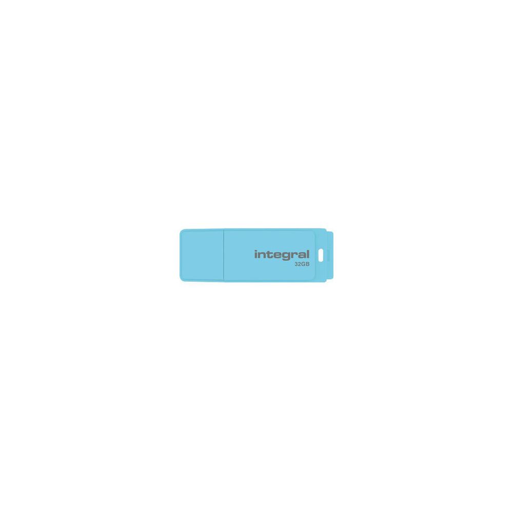 Integral - INTEGRAL - CLE USB PASTEL BLEUE 32GB - Clés USB