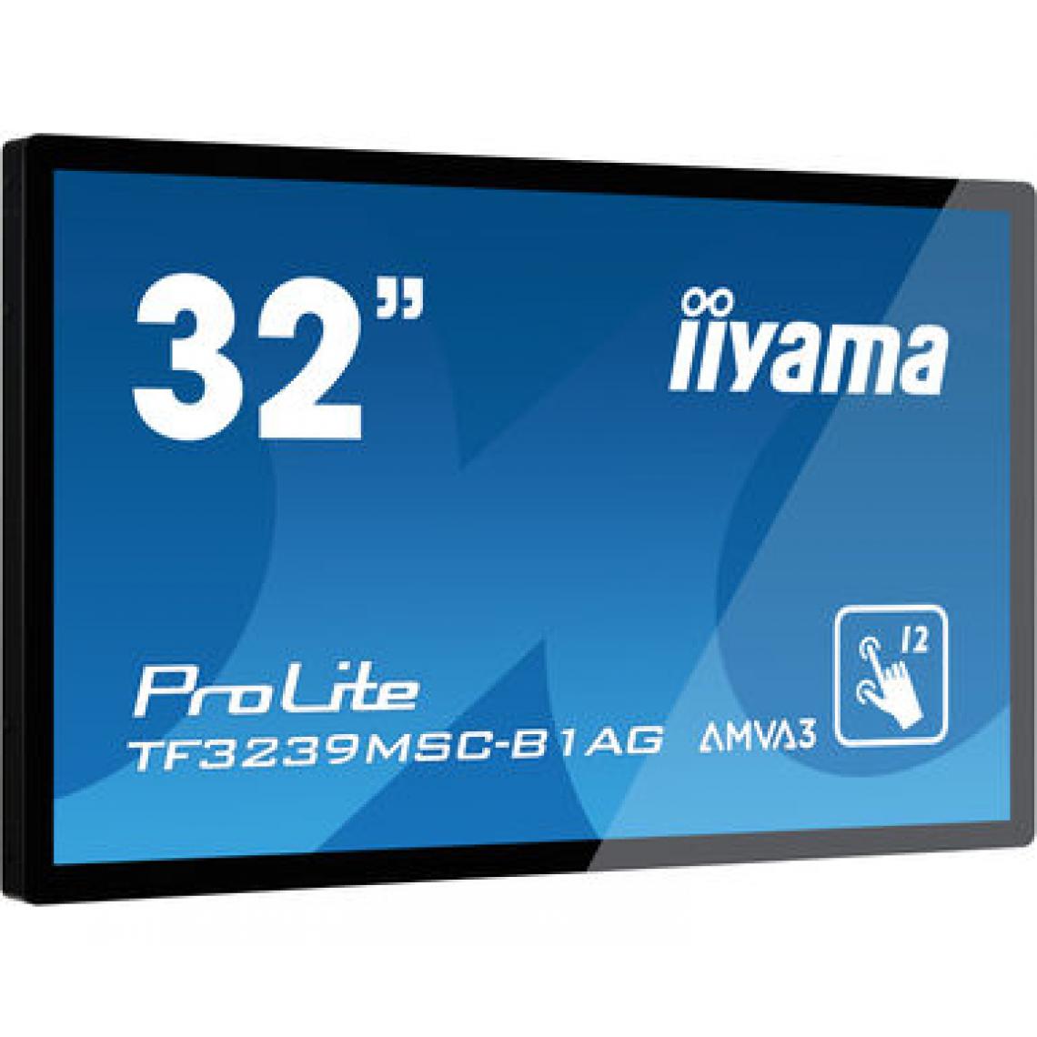 Iiyama - Ecran 32 pouces Full HD TF3239MSC-B1AG Ecran Pro Lite 32" Tactile - Moniteur PC