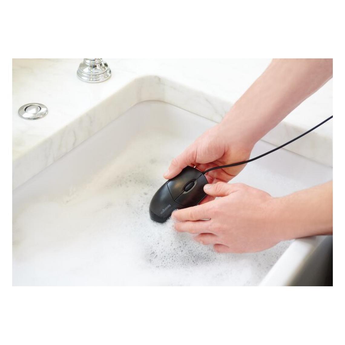 Kensington - Kensington Pro Fit Washable Mouse Wired souris Ambidextre USB Optique 1600 DPI - Souris