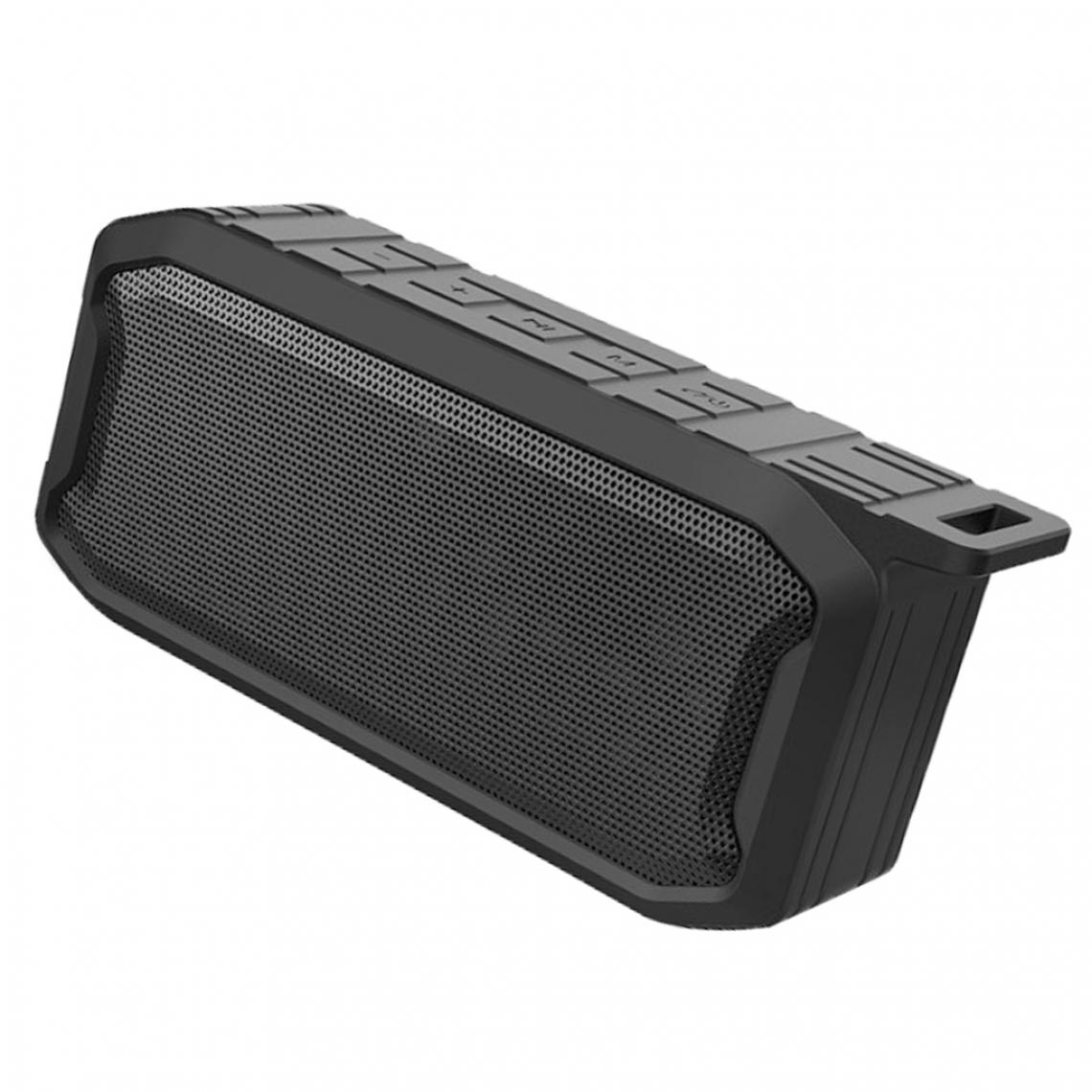 marque generique - Haut-parleur Bluetooth Sans Fil Portable Haut-parleur Audio Stéréo étanche Rouge - Barre de son