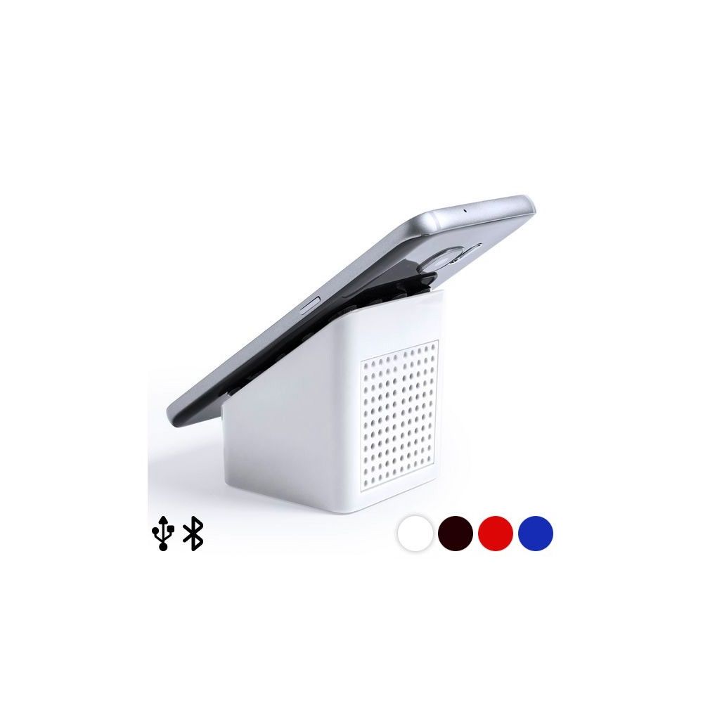 Totalcadeau - Haut-parleur bluetooth avec ventouses pour téléphone portable 3W - Enceinte Couleur - Bleu - Enceintes Hifi