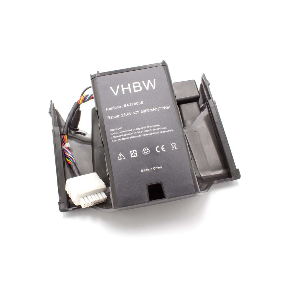 Vhbw - vhbw Li-Ion batterie 3000mAh (25.6V) pour tondeuse à gazon robot Robomow Premium RC-Serie, RC302, RC304, RC304u, RC306, RC308, RC308u, RC312, RC312u - Accessoires tondeuses