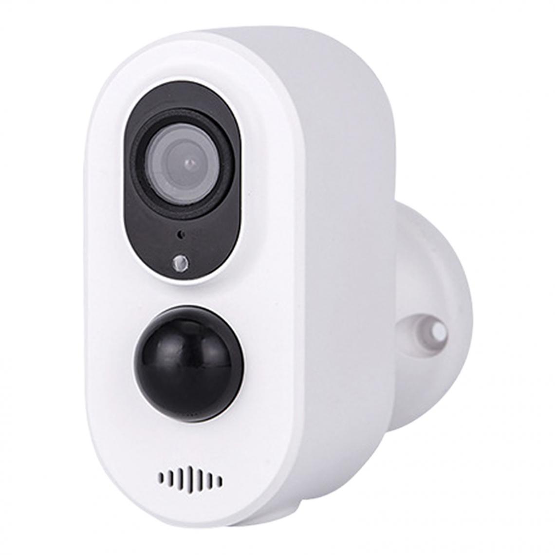 marque generique - Caméra IP De Sécurité D'alarme Sans Fil PIR étanche Aux Intempéries 1080p Uniquement - Webcam