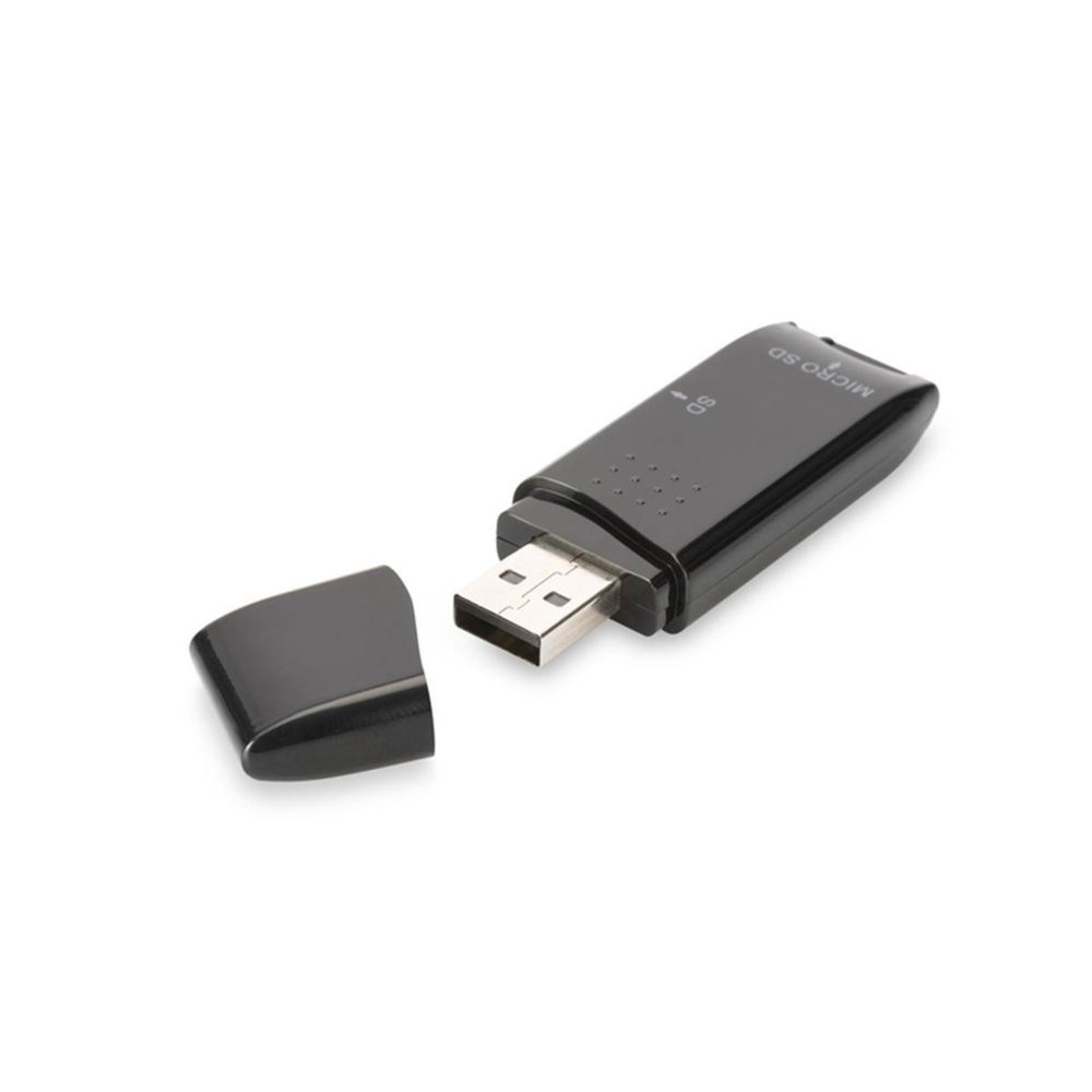 Digitus - DIGITUS Lecteur de carte SD / Micro SD USB 2.0 - Lecteur carte mémoire