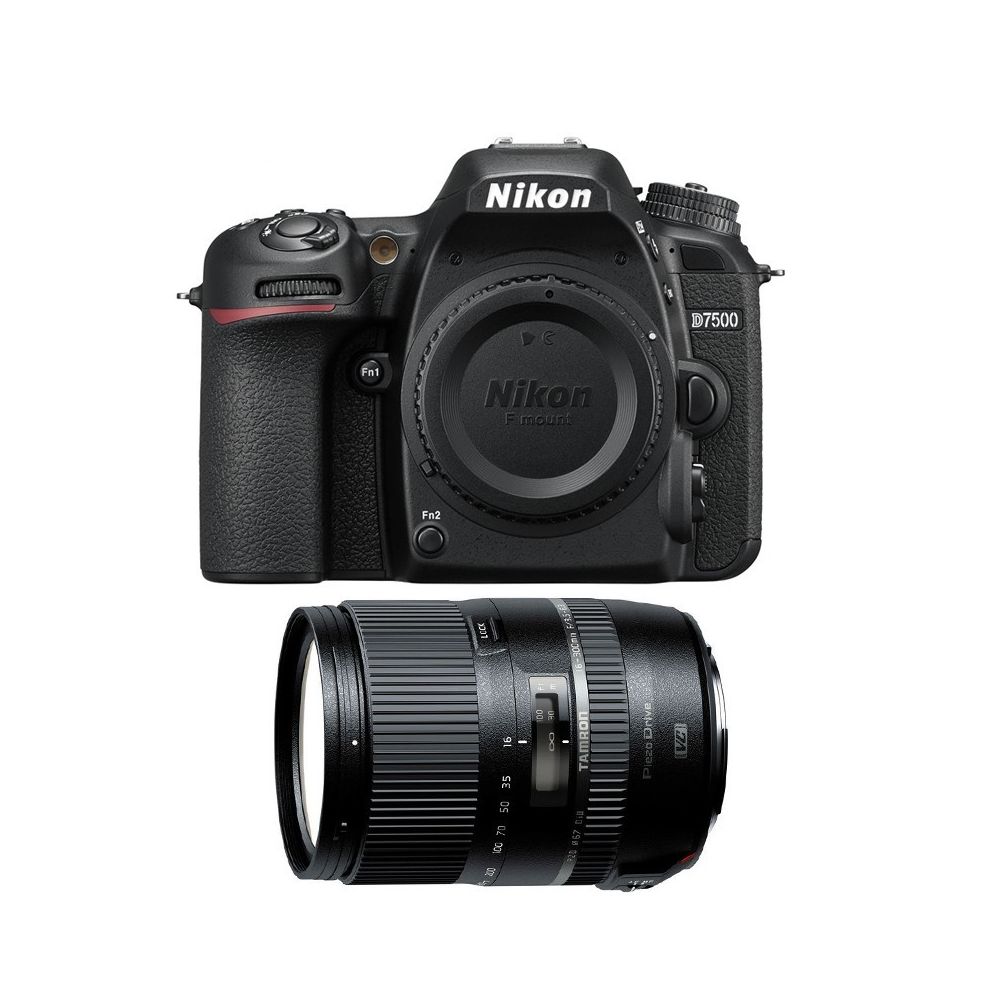 Nikon - PACK NIKON D7500 + TAMRON 16-300mm VC PZD - Reflex Grand Public