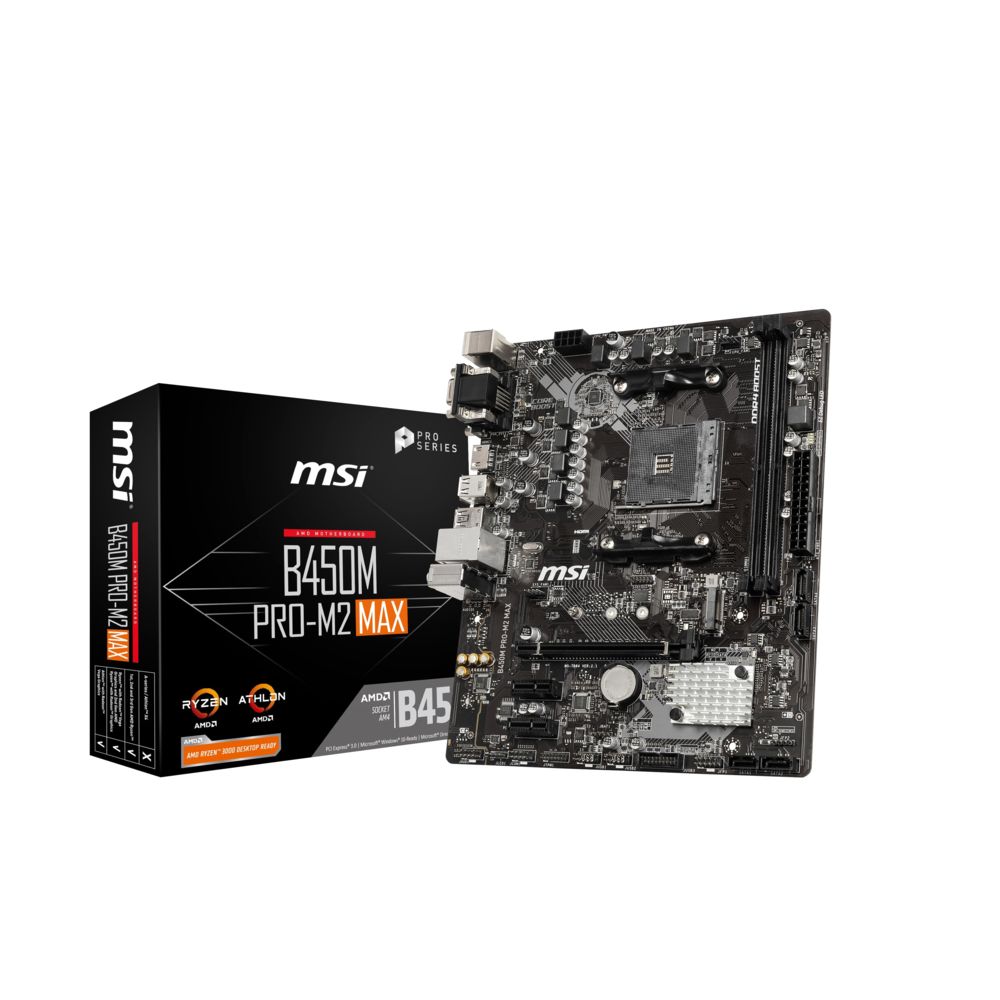 Msi - B450 Micro-ATX - PRO-M2 MAX - Carte mère AMD