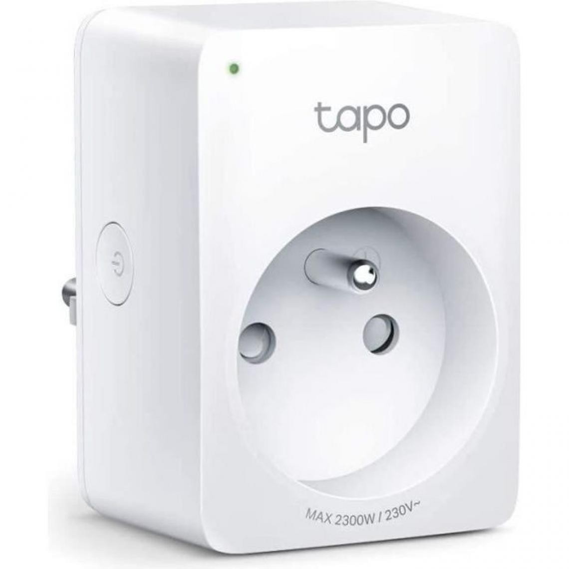 Tplink - TP-Link Tapo Prise Connectée WiFi, compatible avec Alexa, Google Home et Siri, Commande Vocale, Contrôler a distance, Tapo P10 - Fiches électriques