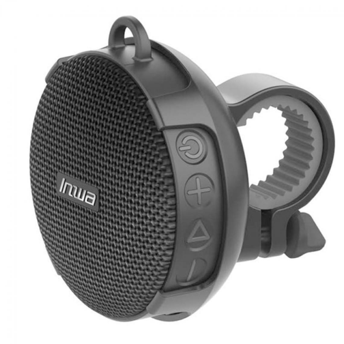 Universal - Haut-parleur Bluetooth portable noir subwoofer + bicyclette installé haut-parleur stéréo 3D douche à l'abri de l'eau mini haut-parleurs | - Hauts-parleurs