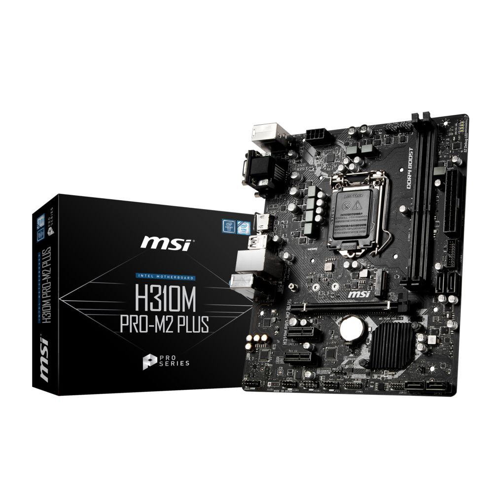 Msi - Intel H310 PRO-M2 - Micro-ATX - Carte mère Intel